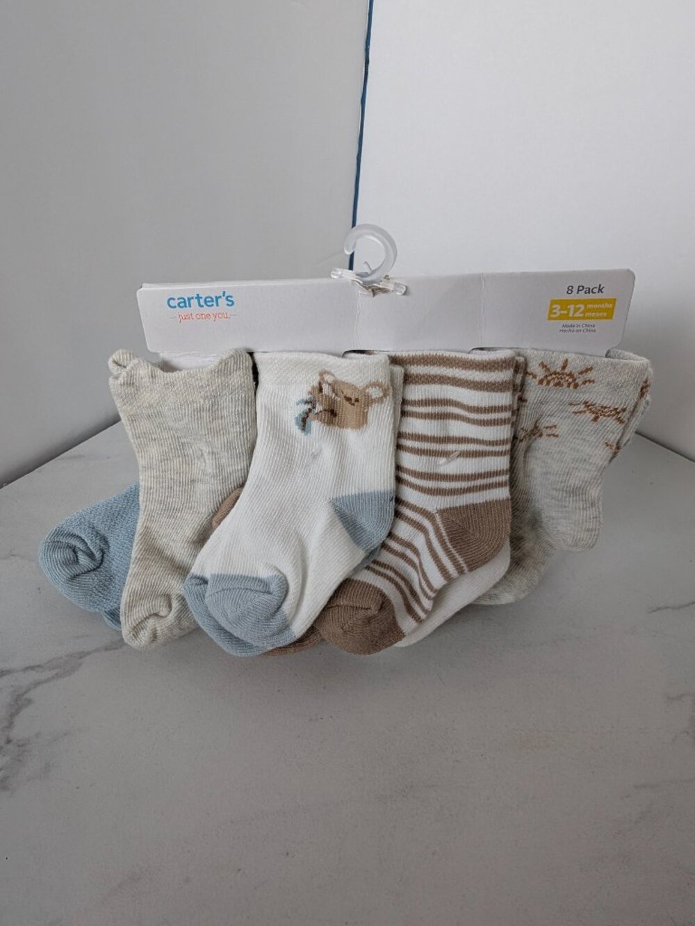 Carter's Baby Socks - 8 pack, 3-12 Months